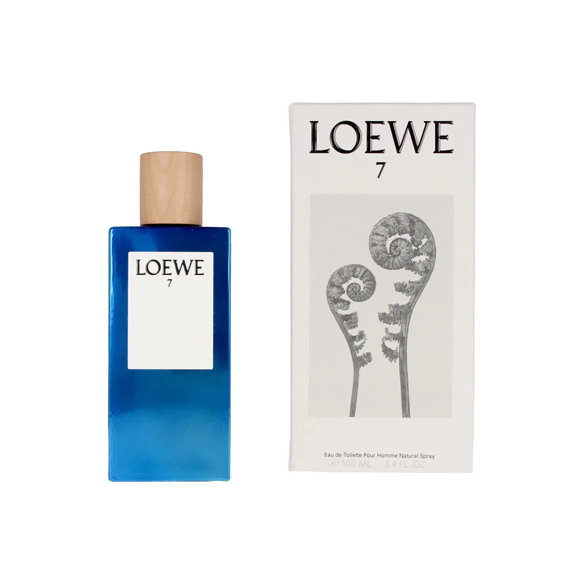 7 DE   EAU DE TOILETTE  100ML  VAPORIZADOR