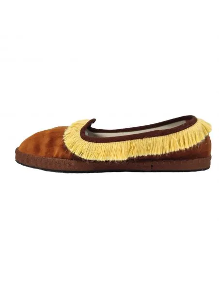 ALLAGIULIA Zapatillas Venezia Mujer Bruciato/Ocra