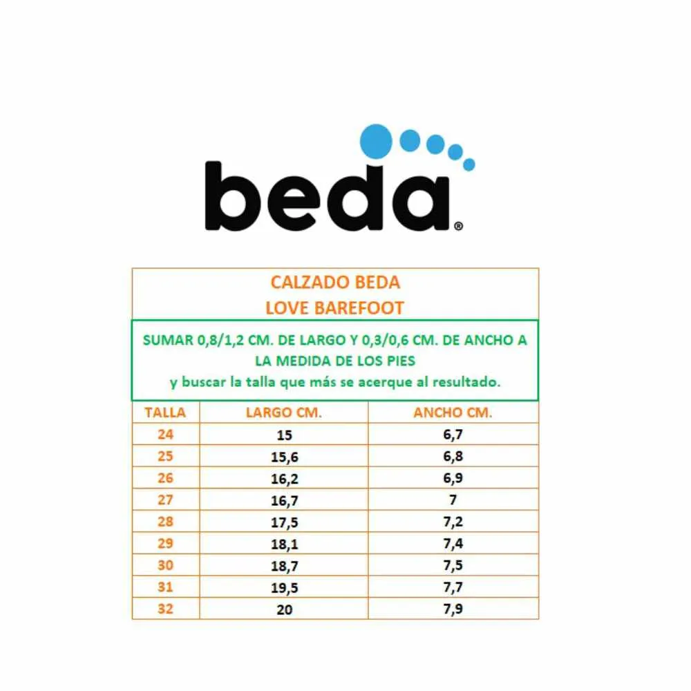 Beda Zapatillas Respetuosas Piel Jasmine