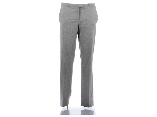 BELLEROSE Pantalón T.fr 40 Viscosa Gris 