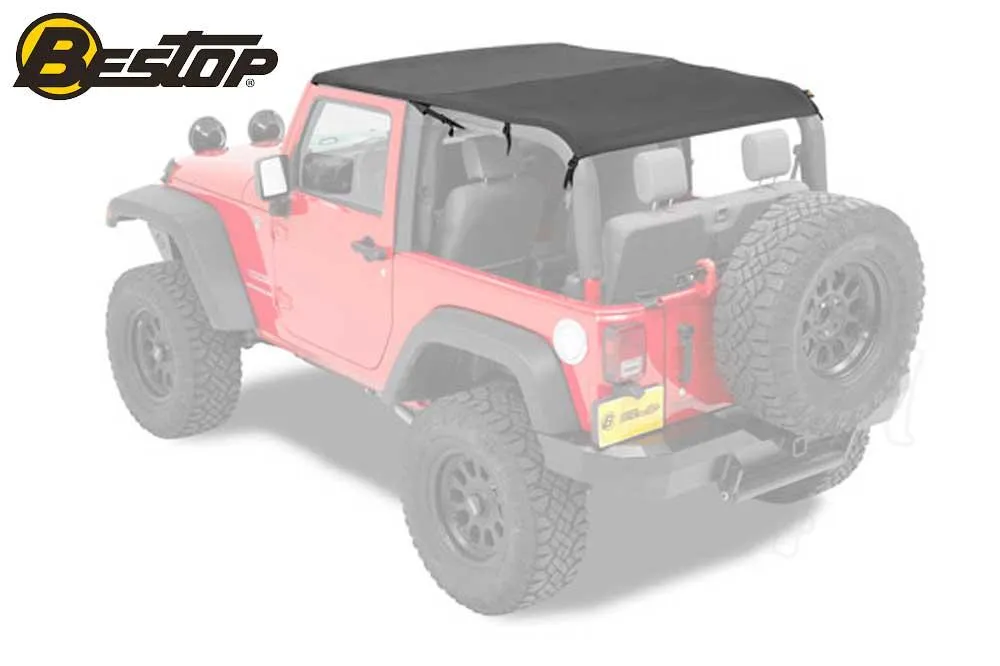 BIKINI CABLE STYLE SAFARI JEEP WRANGLER JK 3 PUERTAS COLOR NEGRO
