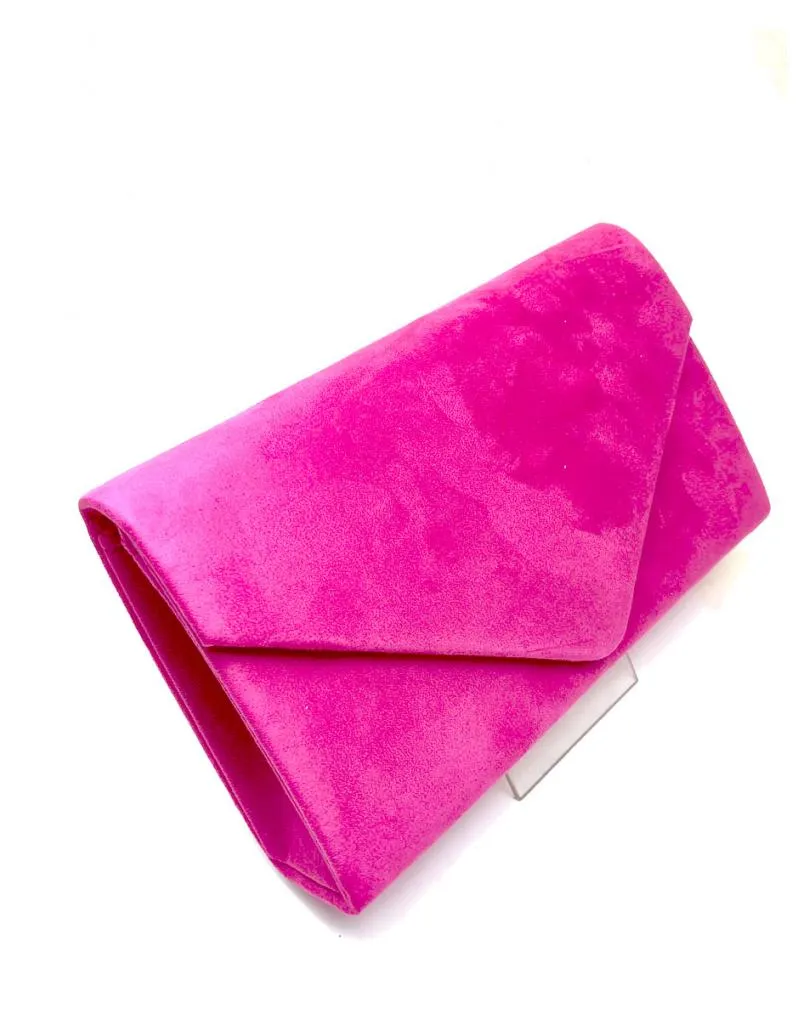 BOLSOS DE FIESTA FUCSIAS LIGERA CARTERA DE MANO PARA BODAS