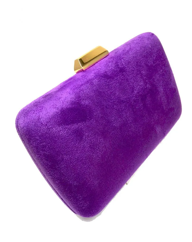 BOLSOS DE FIESTA MORADOS PARA INVITADAS DE BODA Y EVENTOS
