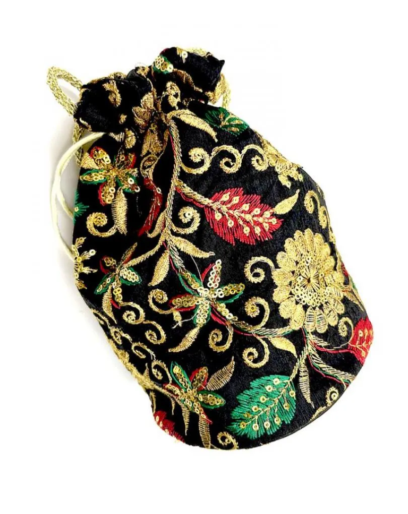 BOLSOS DE FIESTA MUJER NEGROS LIMOSNERA BONITA CON FLORES