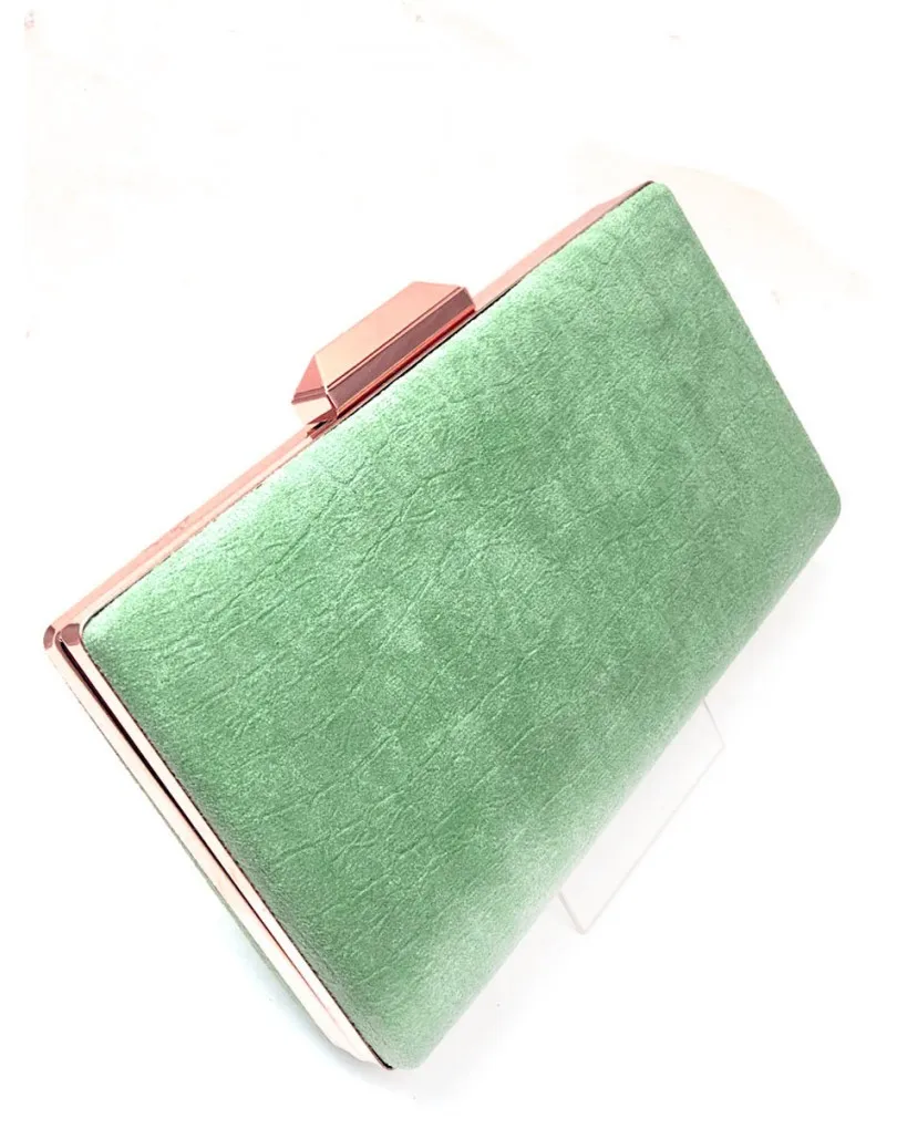 BOLSOS DE FIESTA VERDES DE INVITADA PERFECTA BODAS Y EVENTOS