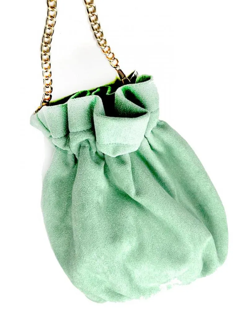 BOLSOS MUJER VERDES AGUA PARA BODAS BONITA Y ELEGANTE LIMOSNERA