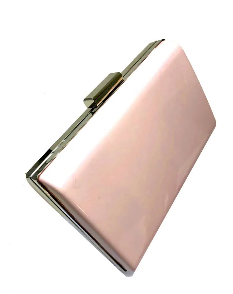 BOLSOS ROSAS EN CHAROL PARA TRAJES DE FIESTA O NOCHE