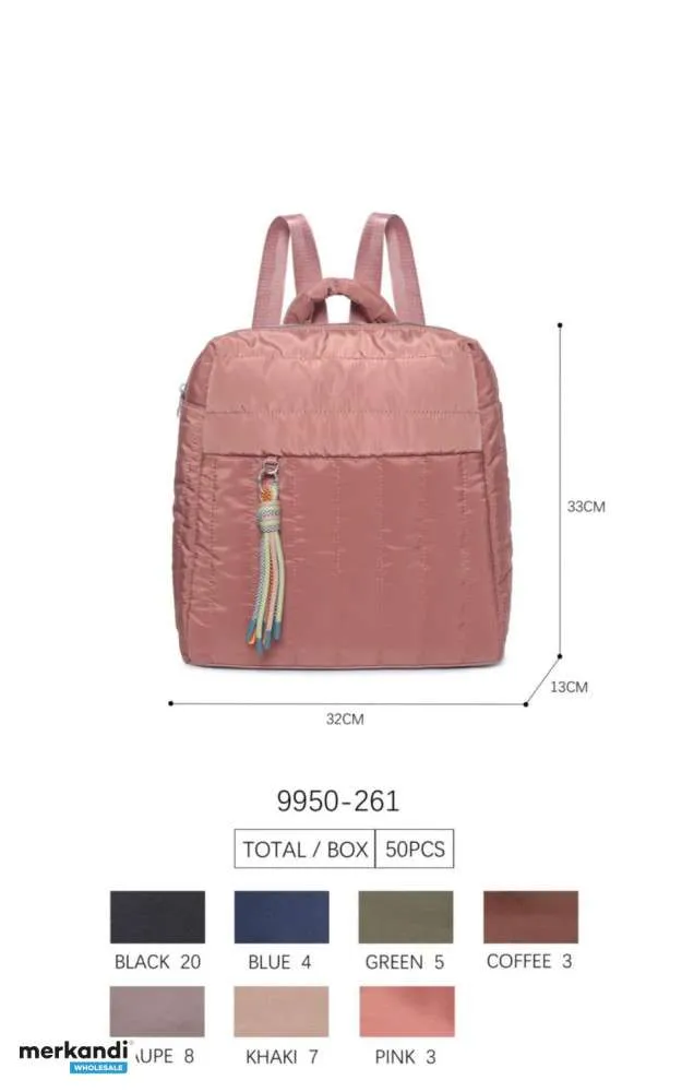 BOLSOS Y MOCHILAS AL POR MAYOR PACK KYLIE. VENTA ONLINE
