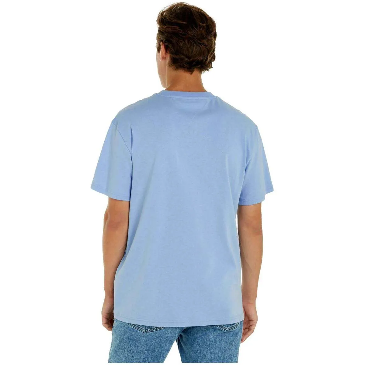 CAMISETA CON LOGO DISTINTIVO BORDADO  DM0DM17994