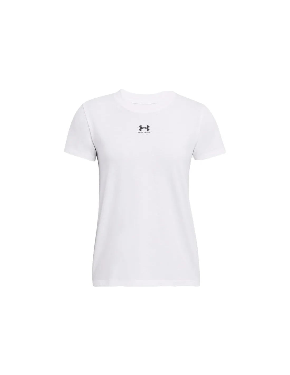 Camiseta de Fitness Under Armour Campus Core Mujer Blanco