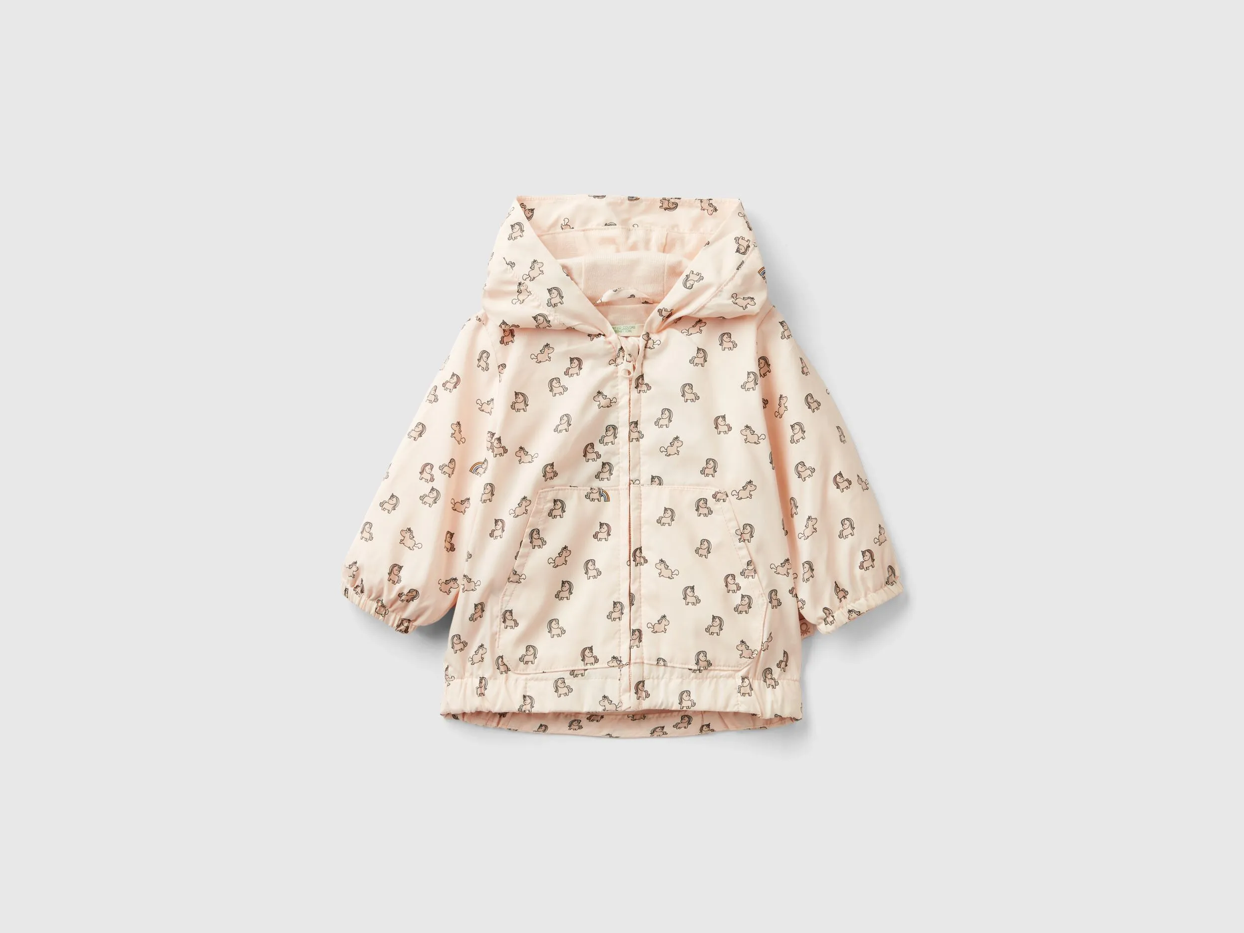 Cazadora con estampado de unicornios