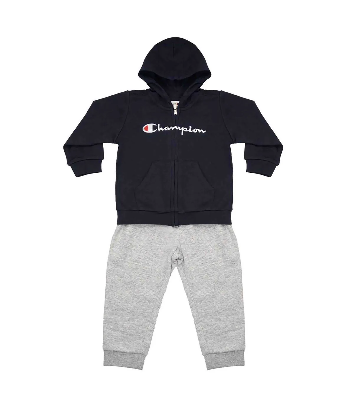 Champion Hooded Full Zip Suit Bebé