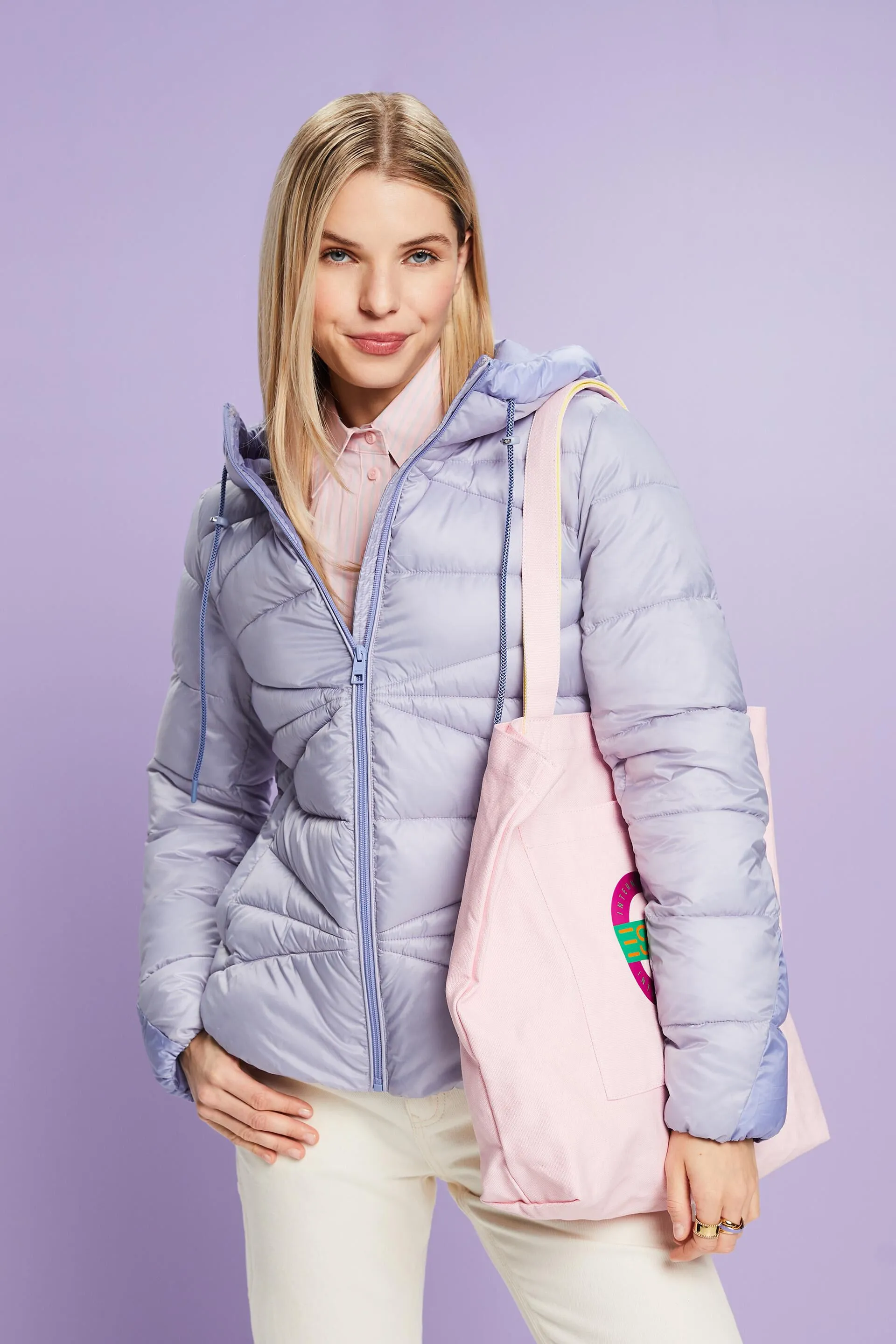 Chaqueta acolchada con capucha
