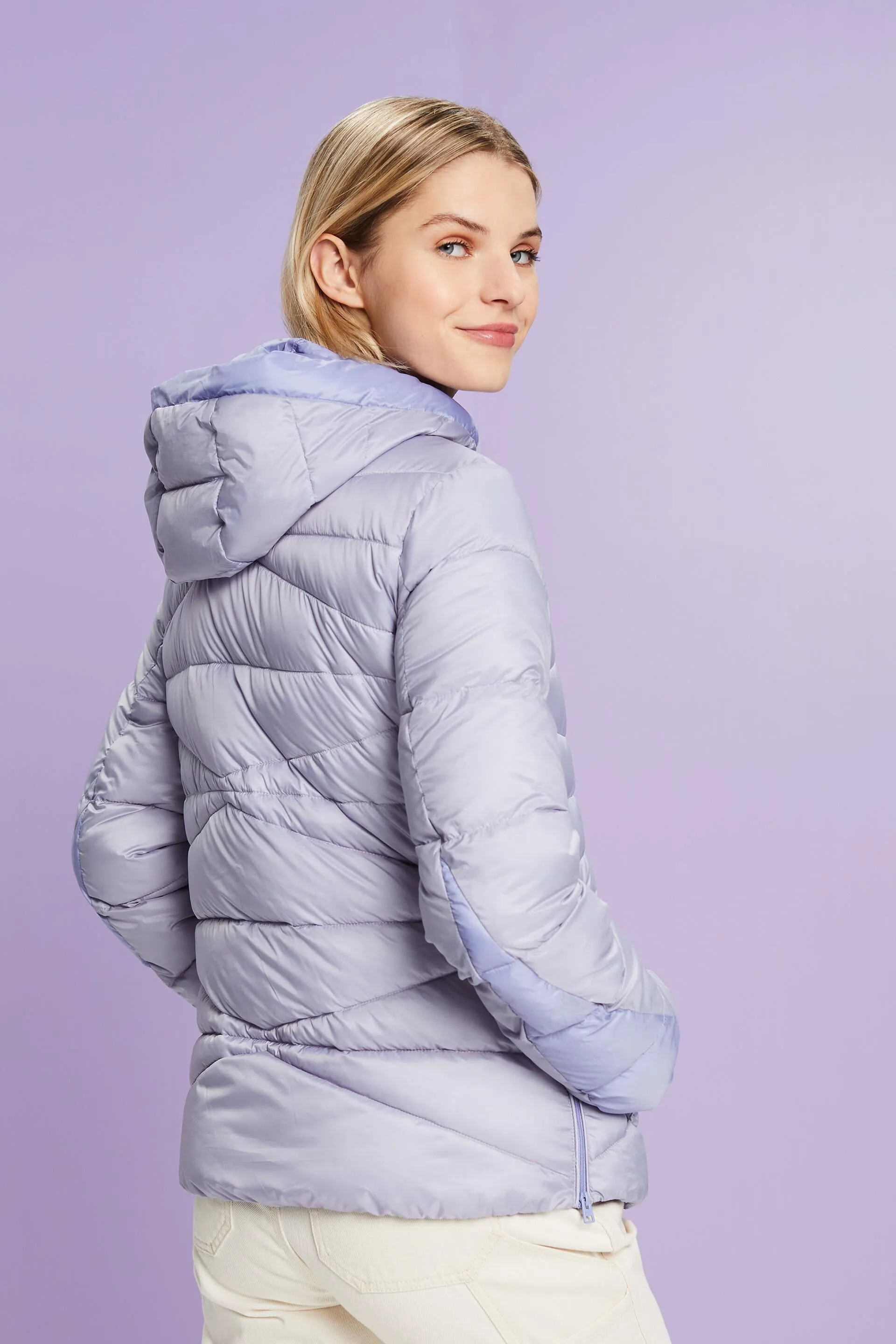 Chaqueta acolchada con capucha
