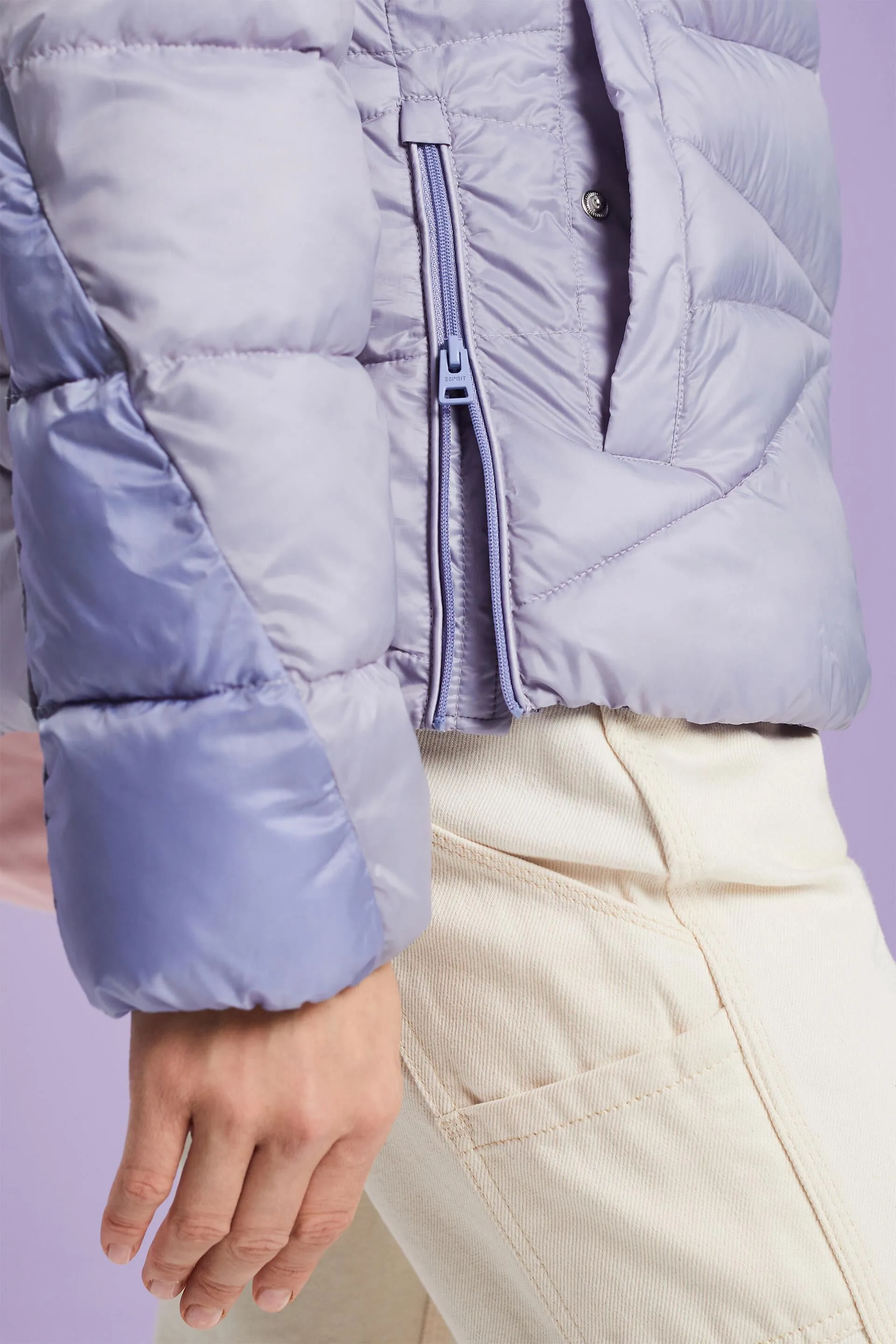 Chaqueta acolchada con capucha