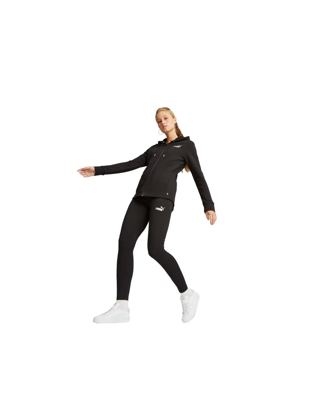 Chándal Puma Metallic Mujer Negro