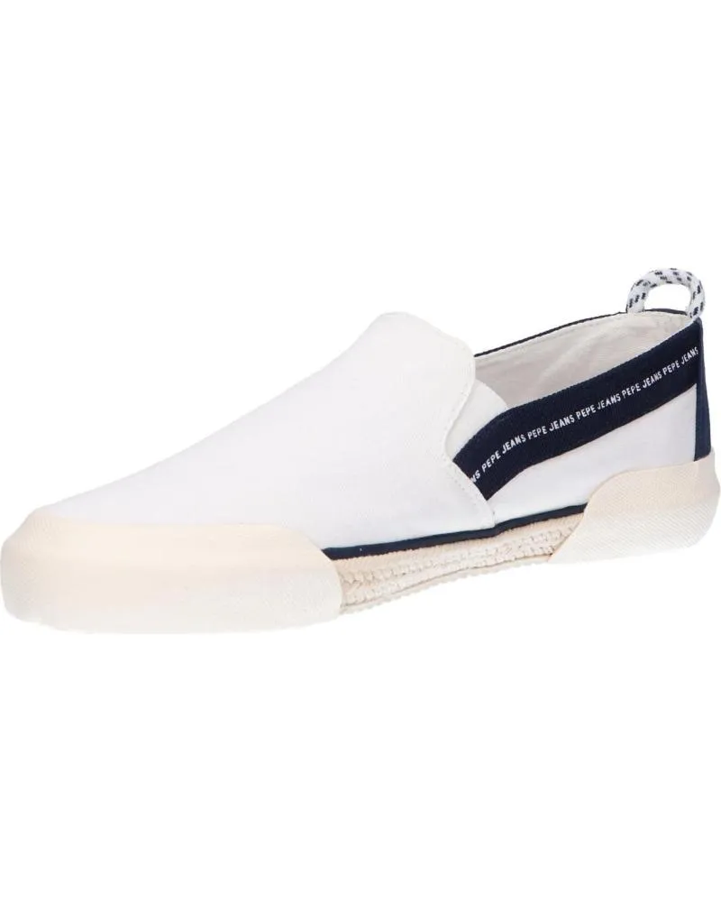 Deportivas de Hombre PEPE JEANS PMS10277 CRUISE SLIP ON 800 WHITE
