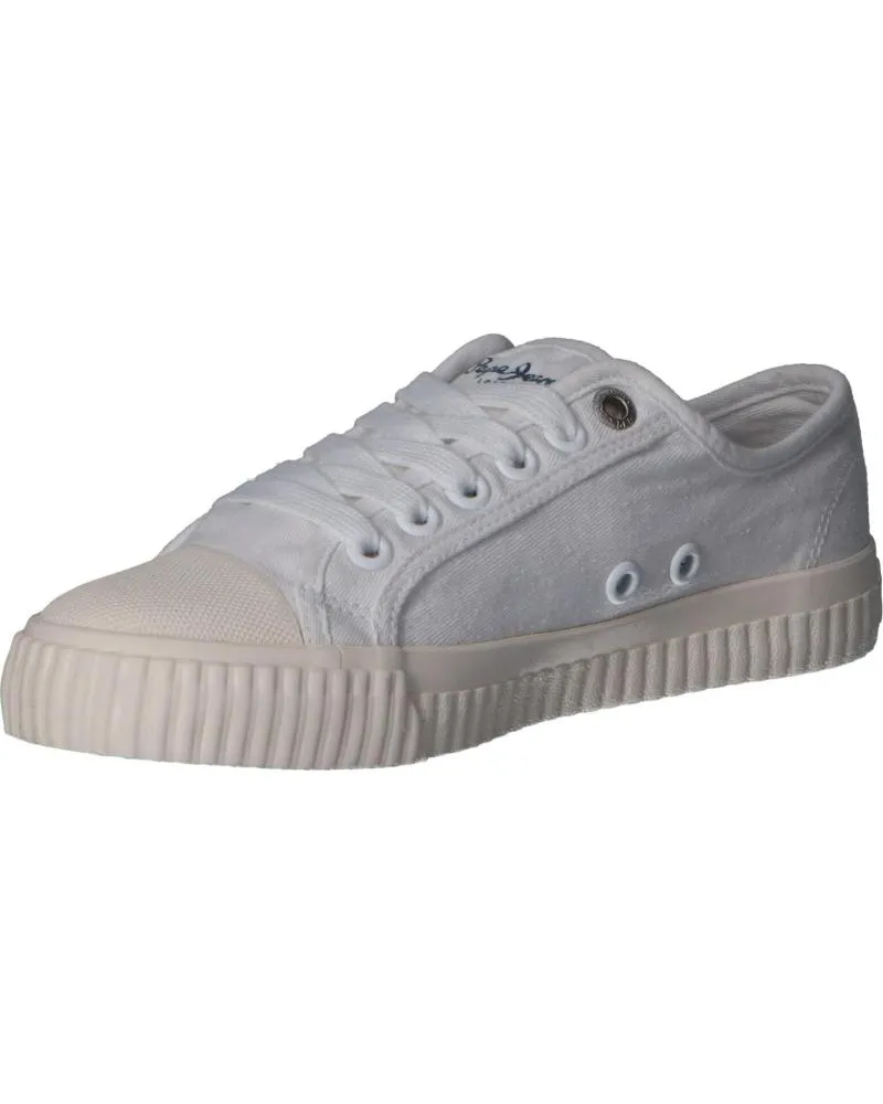 Deportivas de Mujer y Niña y Niño PEPE JEANS PBS30427 MALIBU 800 WHITE