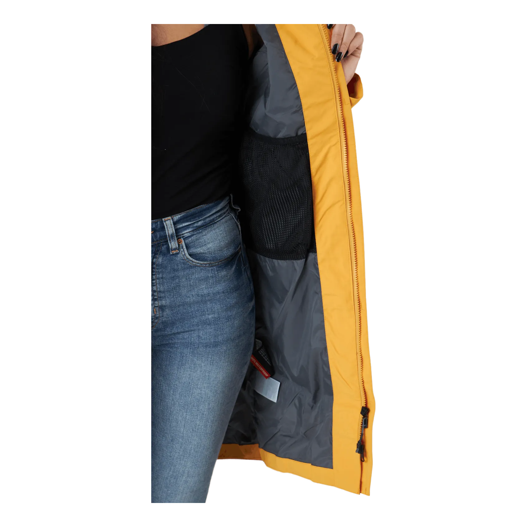 Didriksons Ilma Wns Parka 4 Golden Yellow