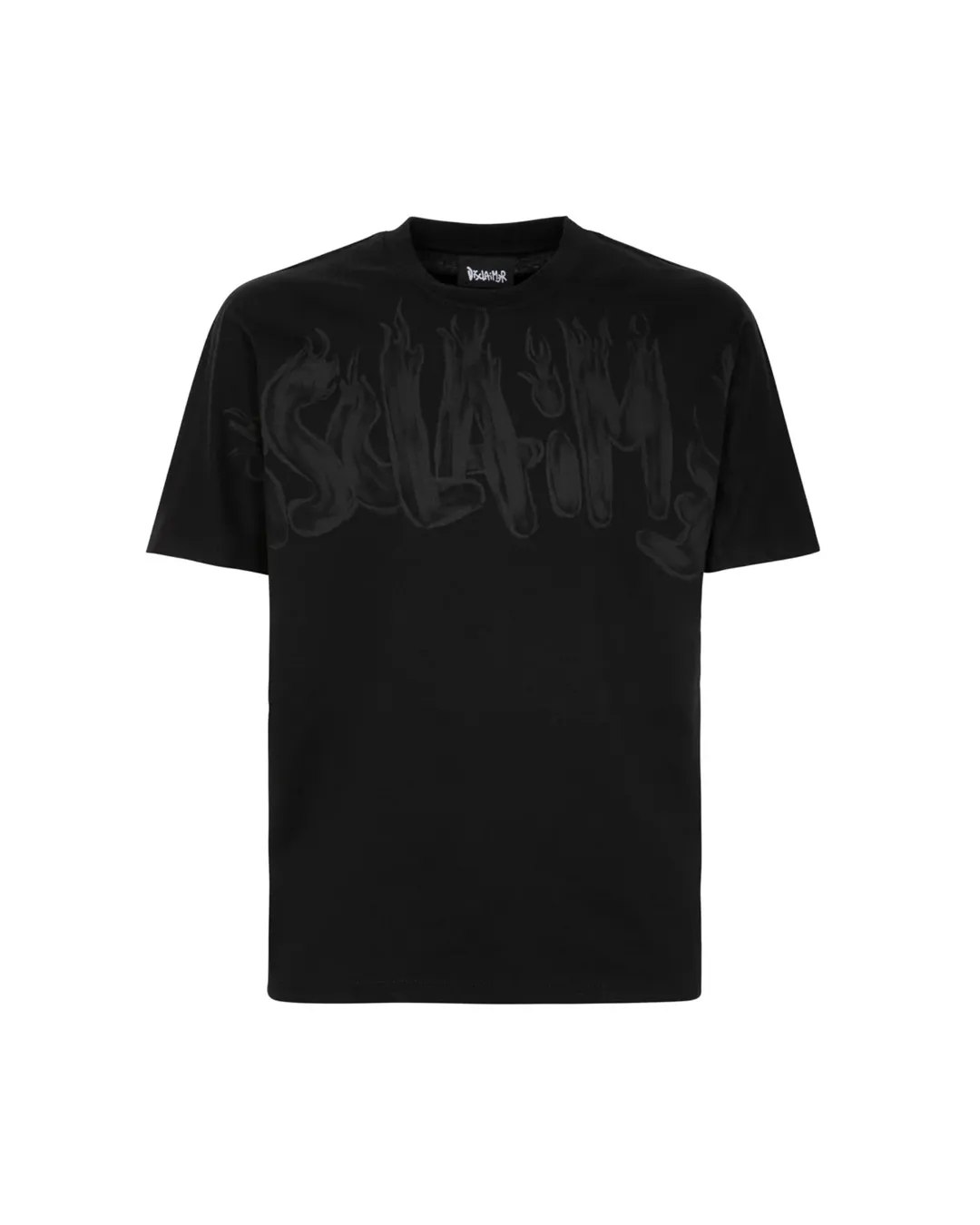 DISCLAIMER Camiseta color negro