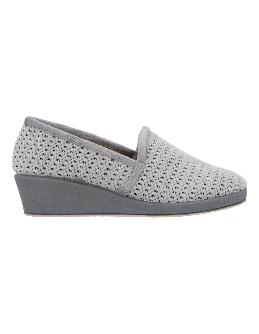 DOCTOR CUTILLAS  ZAPATILLAS CASA CUñA CERRADA GRIS