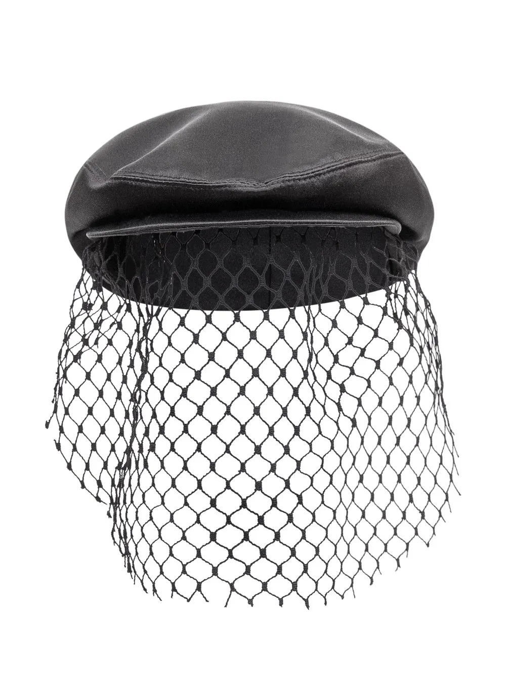 DOLCE & GABBANA Silk Satin Cap with Visor