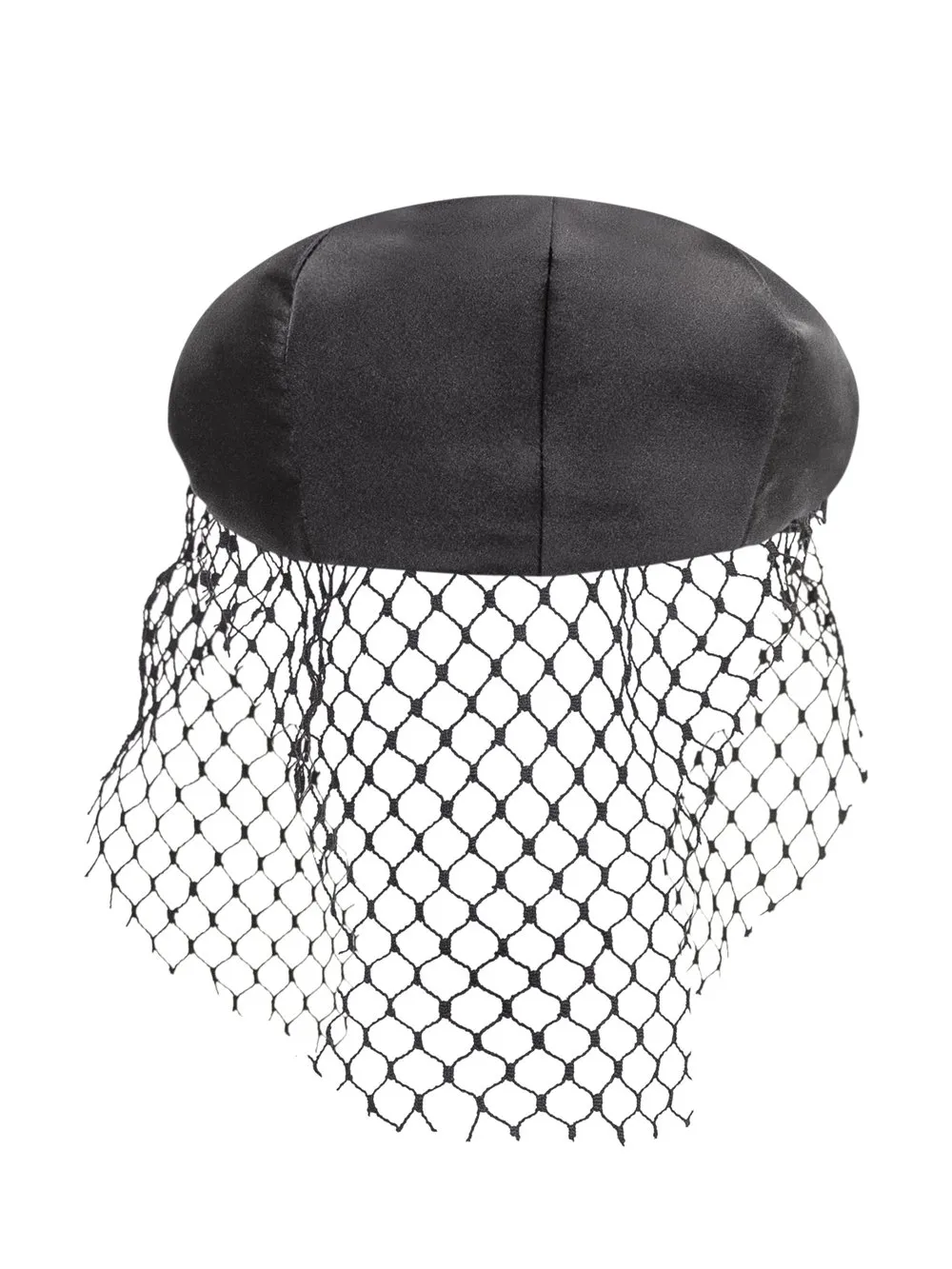 DOLCE & GABBANA Silk Satin Cap with Visor