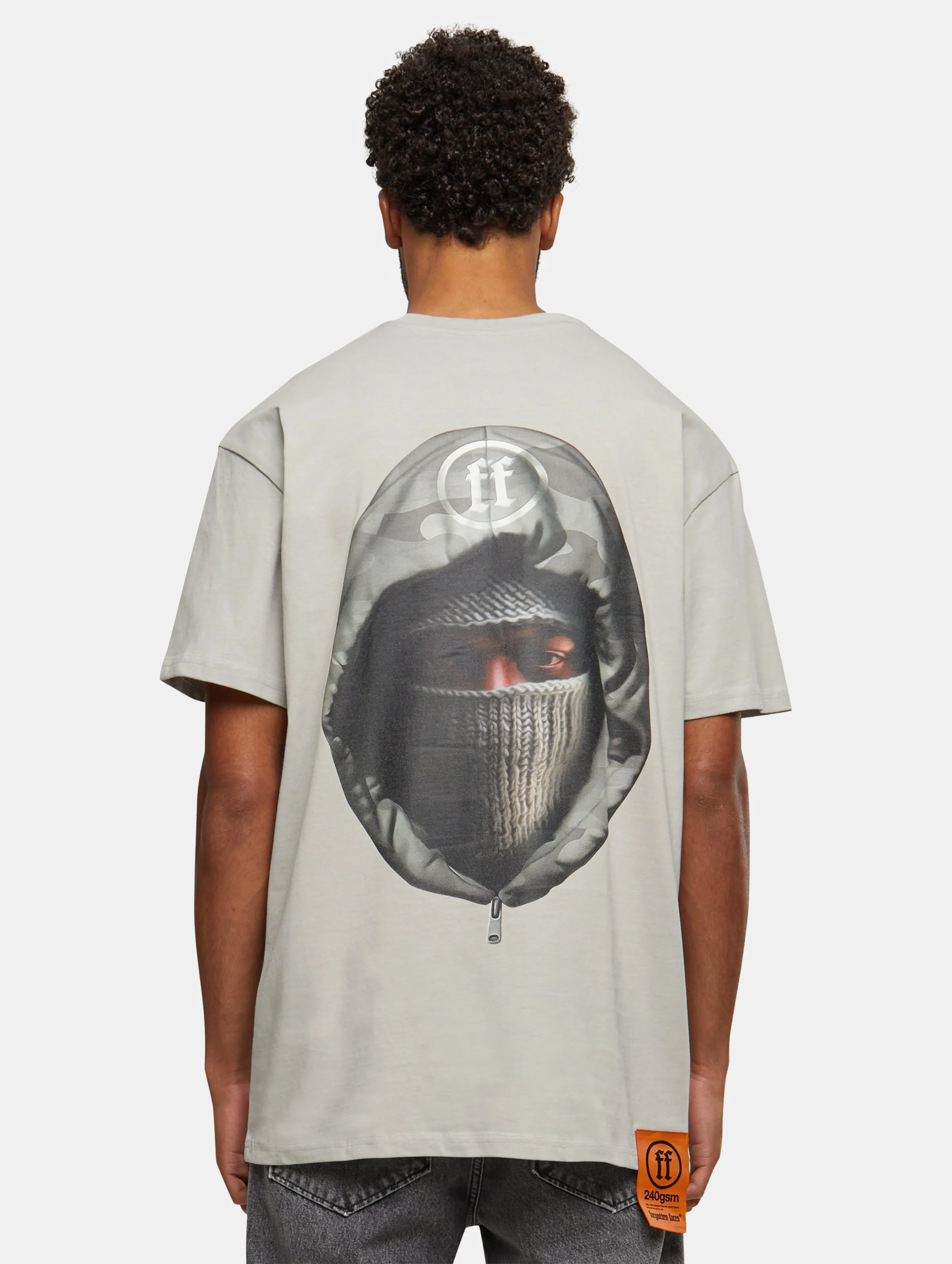 Forgotten Faces Hooded Oversized Tee