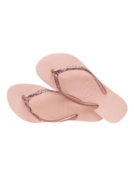 HAVAIANAS Chanclas Slim Glitter II Mujer Ballet Rose