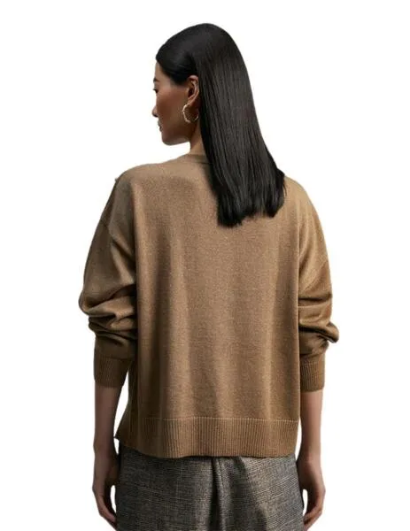 Jerseys, Punto y Sudaderas de LOLA CASADEMUNT en camel para Mujer.