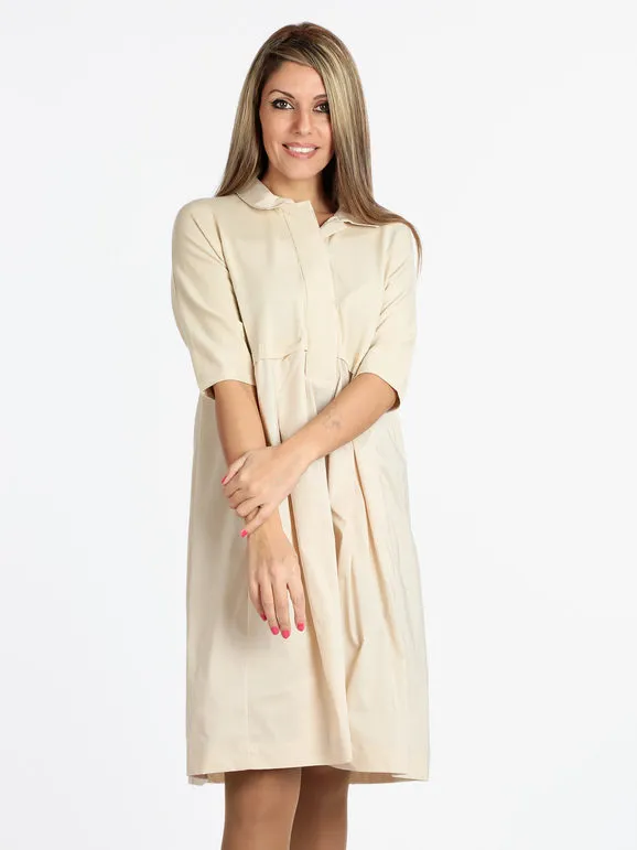 Louise Orop Vestido de mujer de punto con cuello