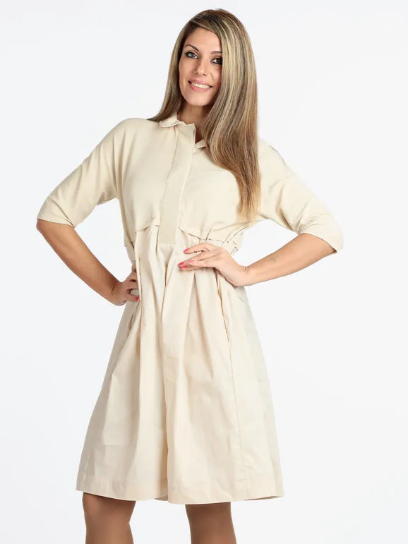 Louise Orop Vestido de mujer de punto con cuello