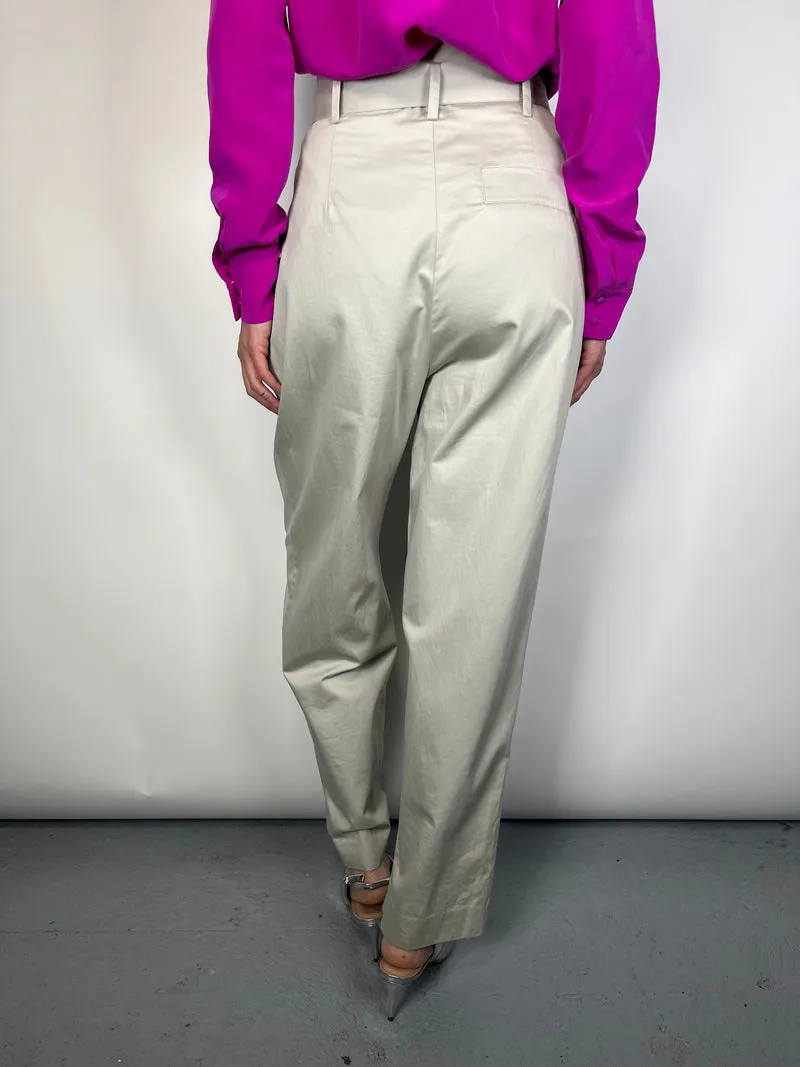 MANGO Pantalón High Rise