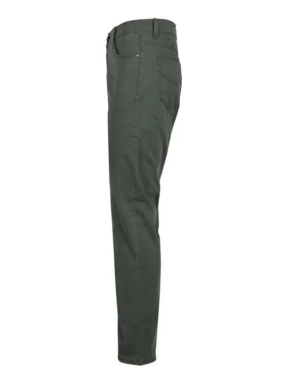 Max & Liu Pantalón de algodón de corte regular para hombre  tallas grandes