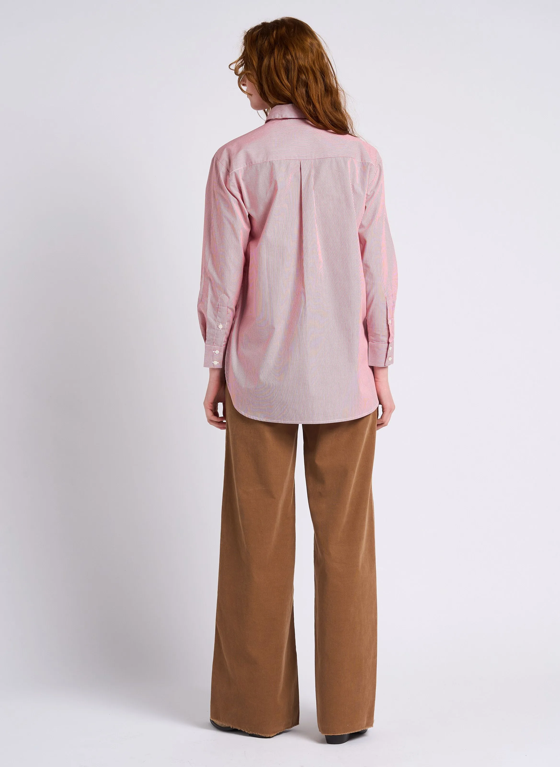 MAX&CO. EMERY  PANTALóN ANCHO EN BEIGE