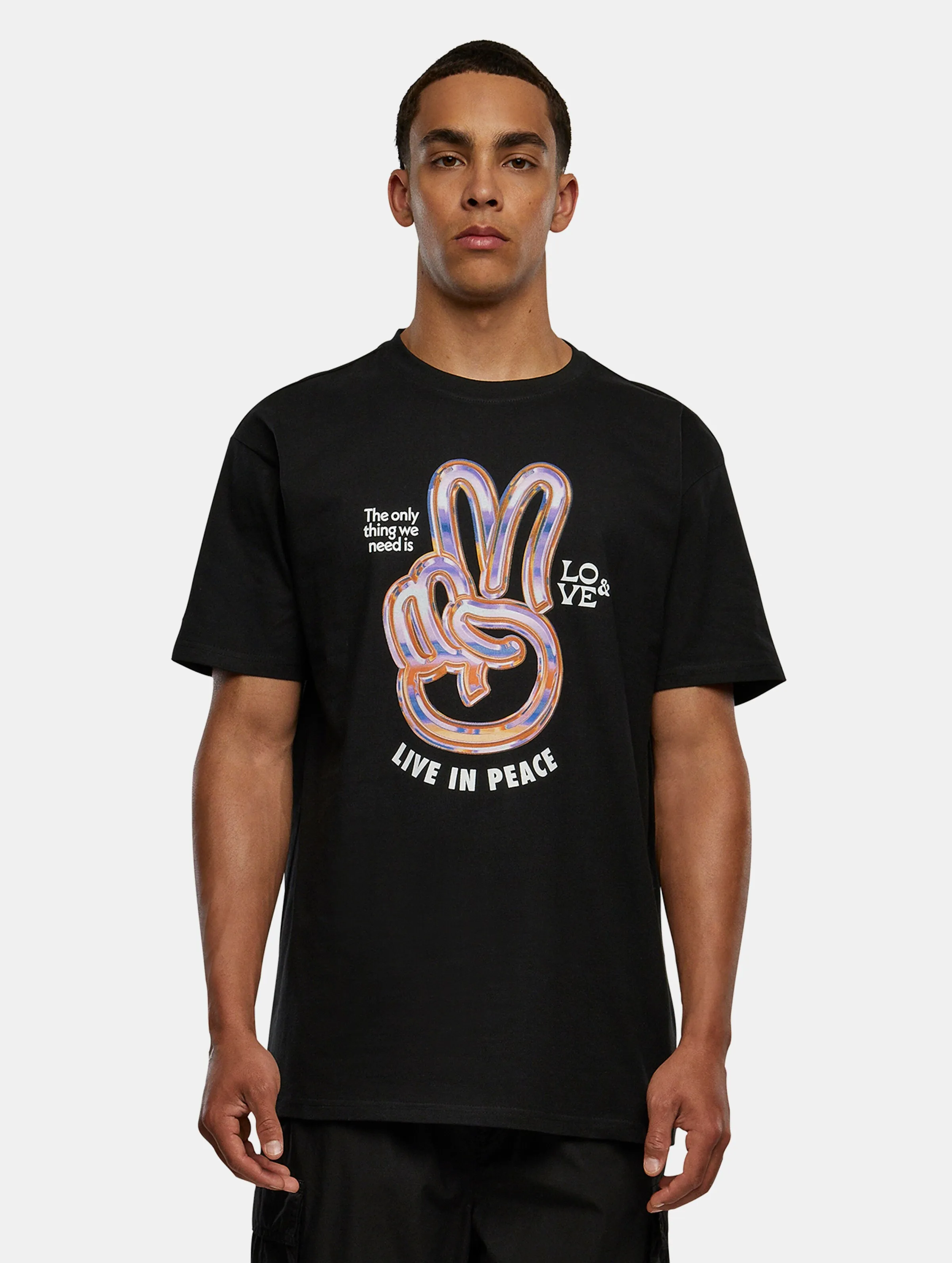 Mister Tee Upscale Live In Peace Oversize