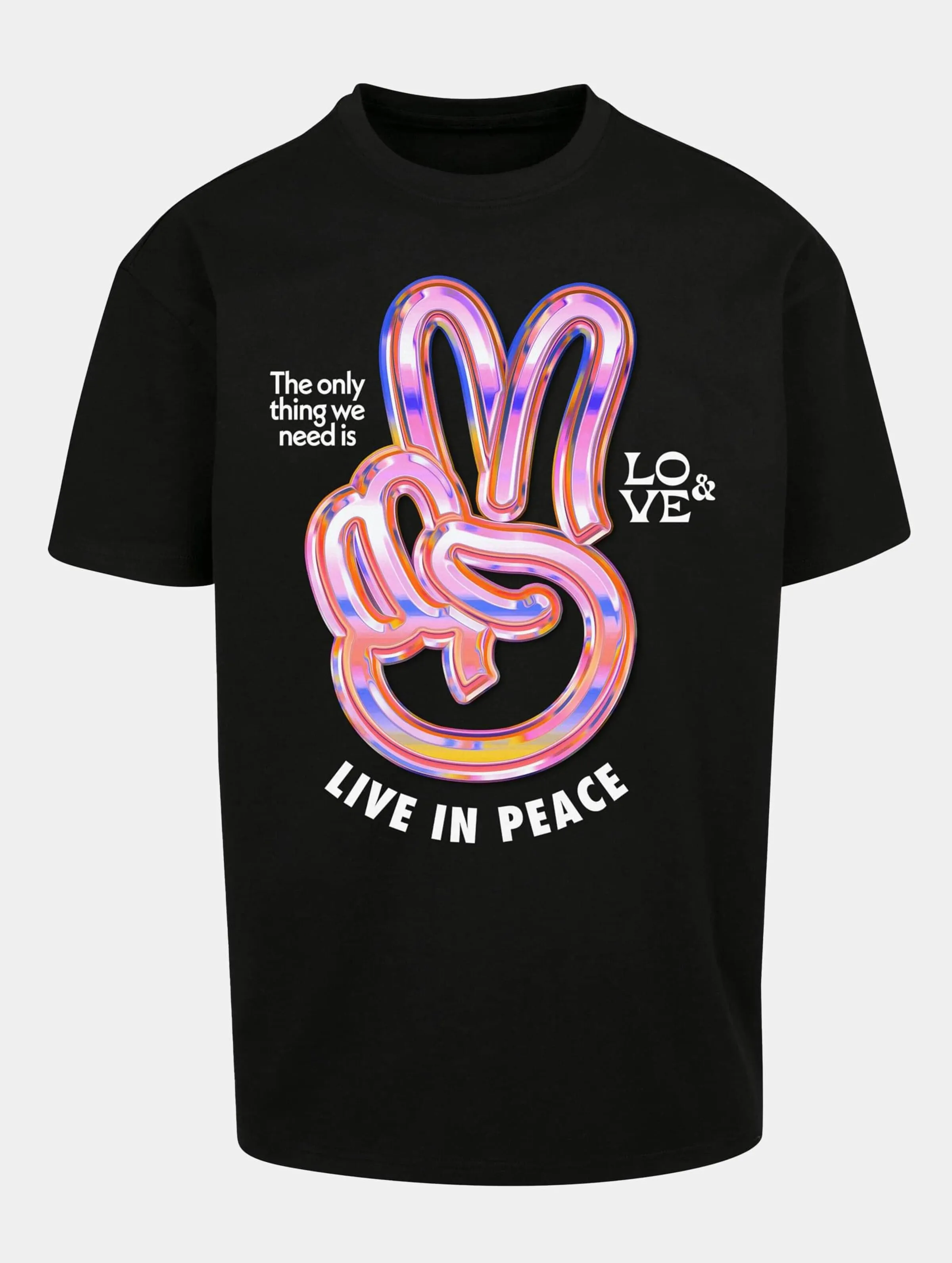 Mister Tee Upscale Live In Peace Oversize