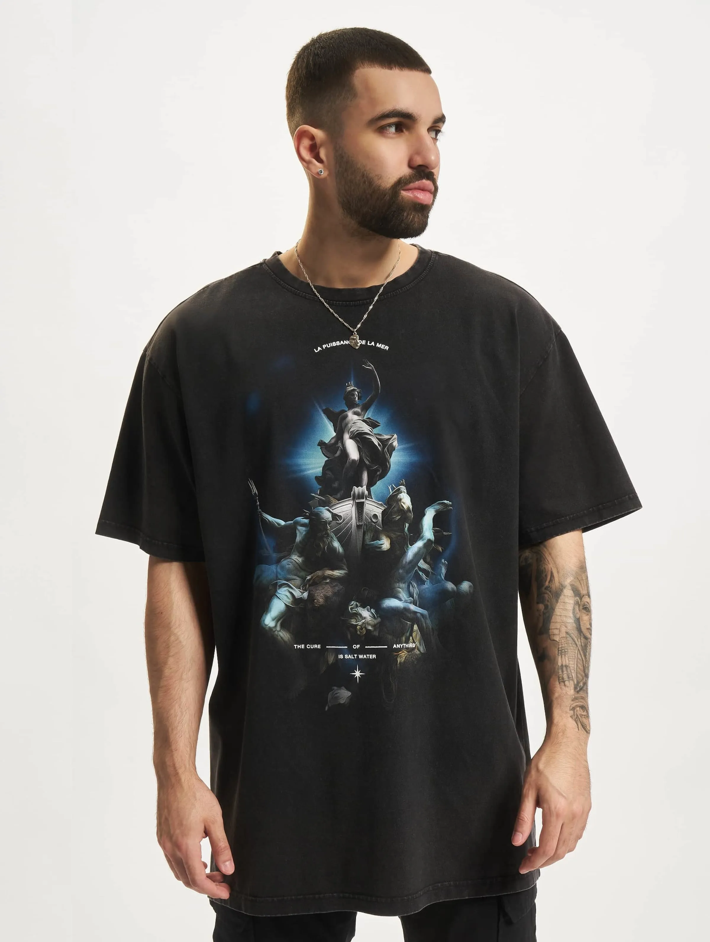 Mister Tee Upscale Upscale La Puissance De Lar Mer Oversize