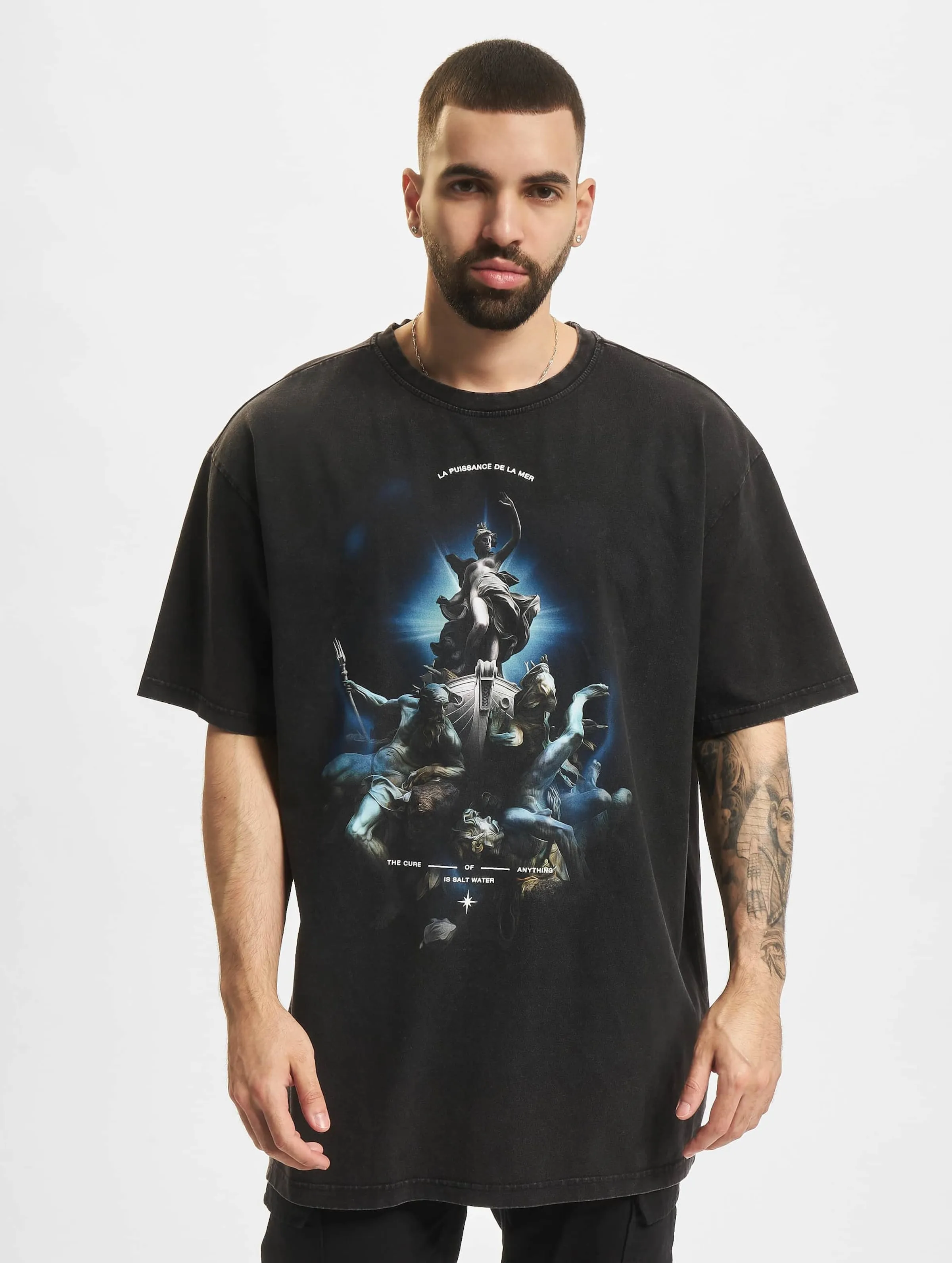 Mister Tee Upscale Upscale La Puissance De Lar Mer Oversize