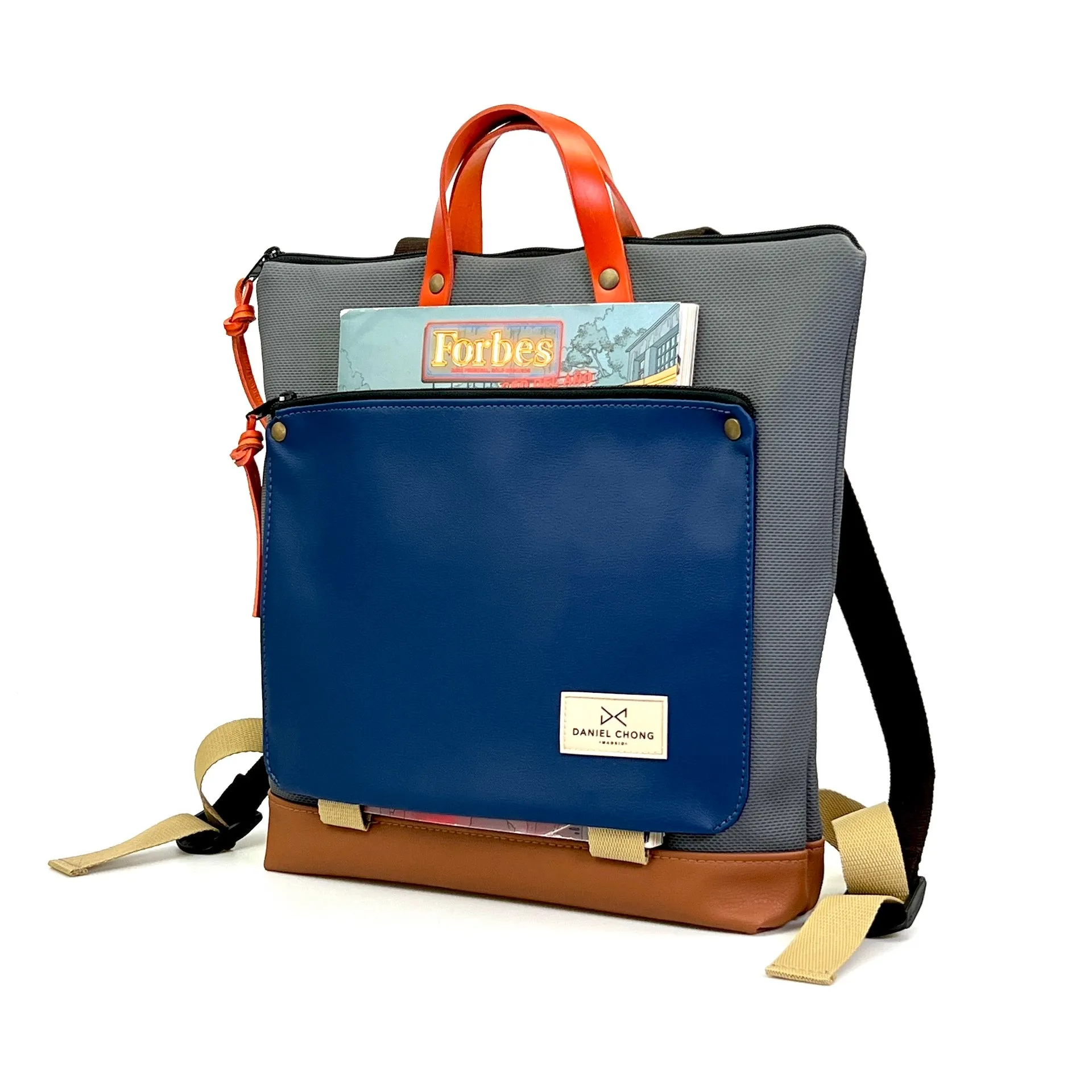 Mochila book holder cuadrada impermeable