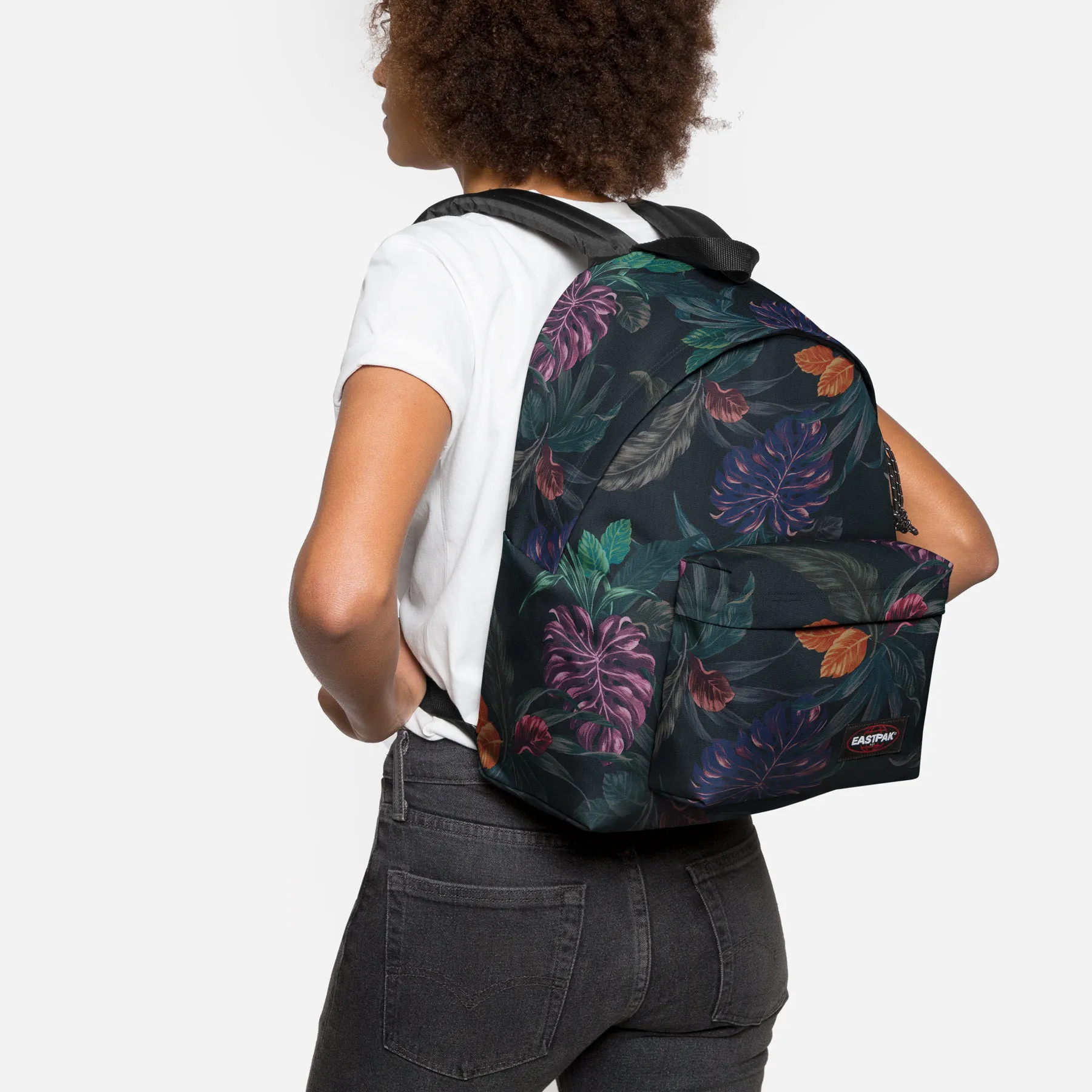 MOCHILA EASTPAK Padded Pak’r® 24 litros Ek62030Q Purple Brize Flores multicolor