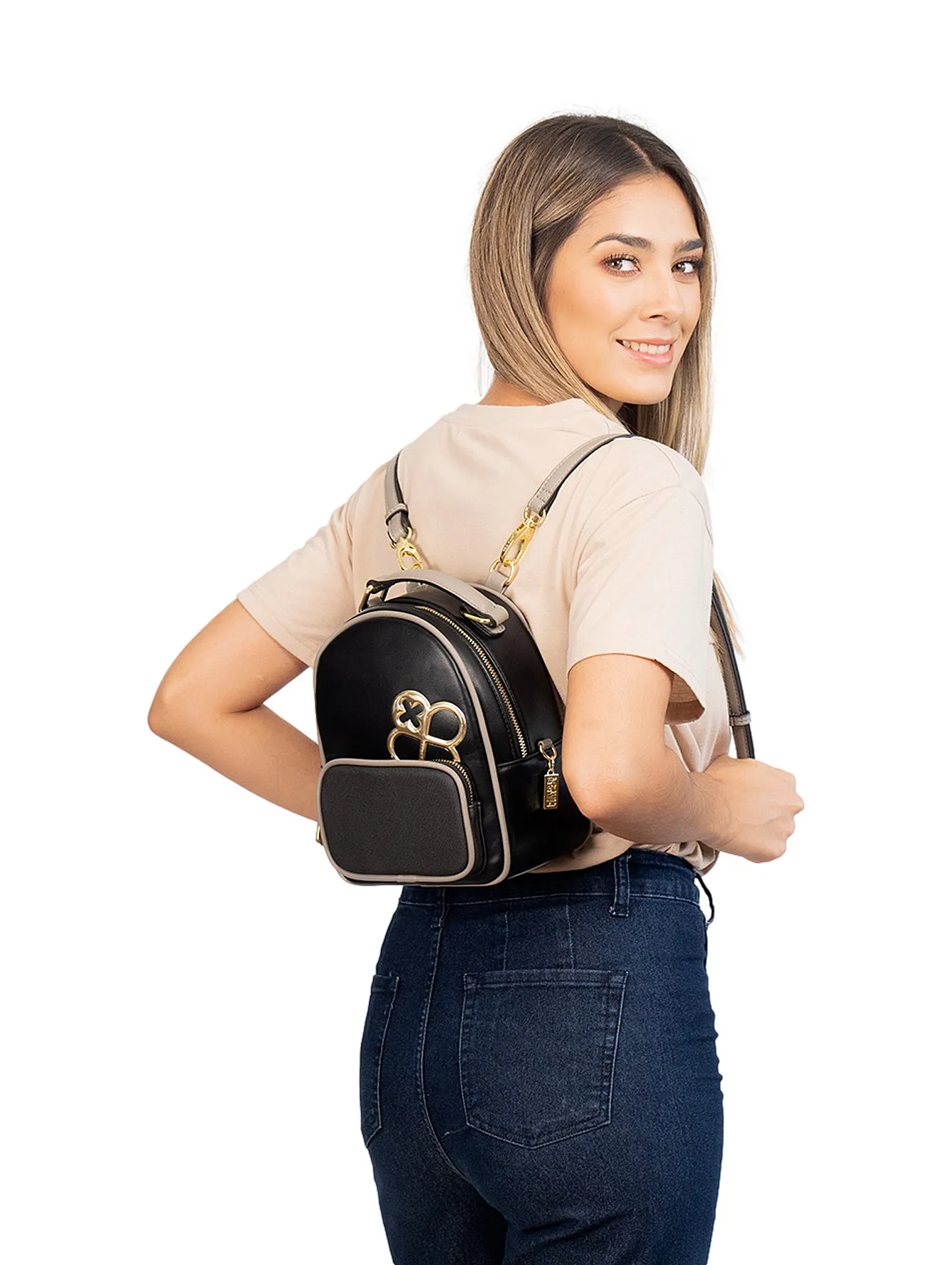 Mochila Jaime Ibiza 32056 Color Negro