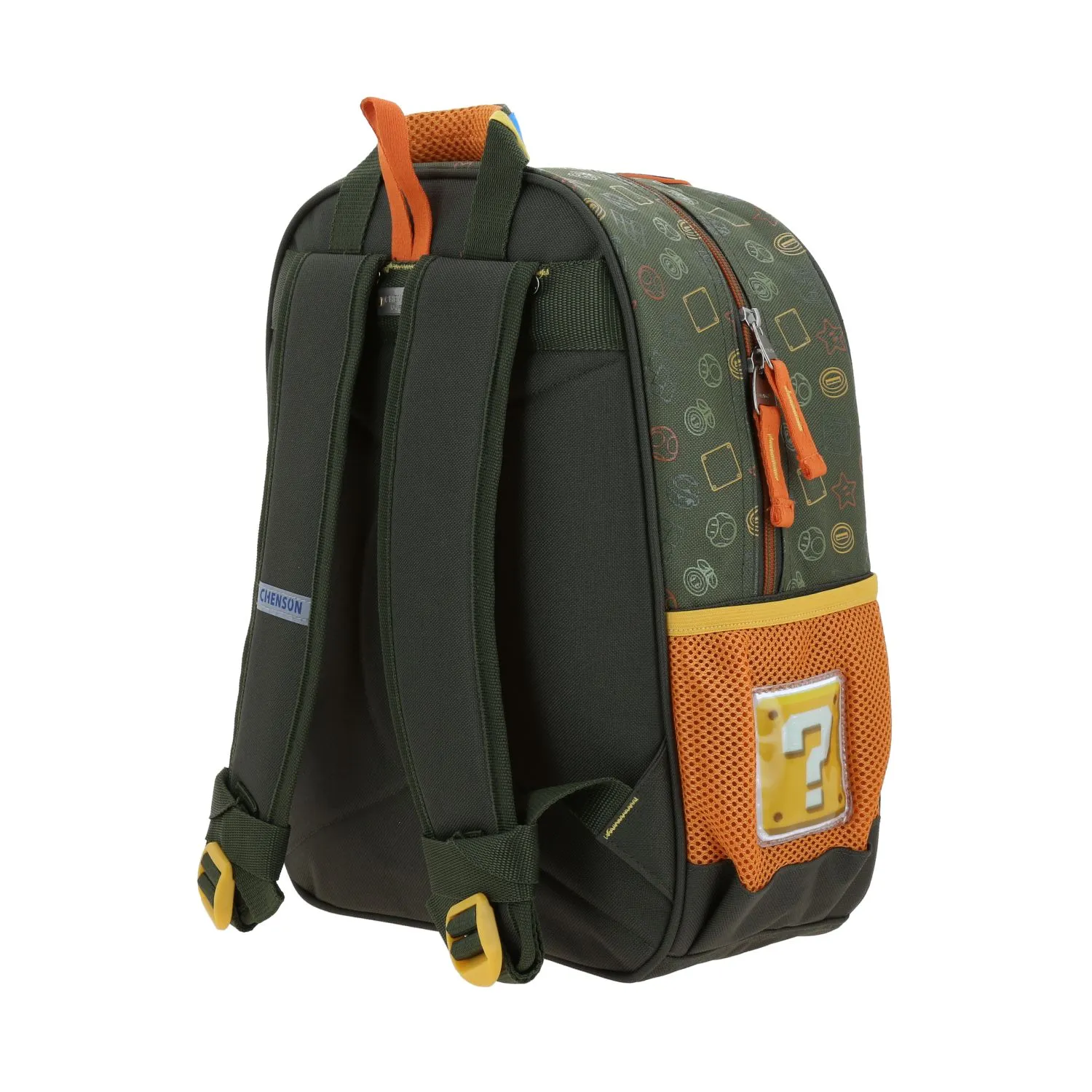 Mochila Verde Militar Mario Bros Para Preescolar Chenson Thorin