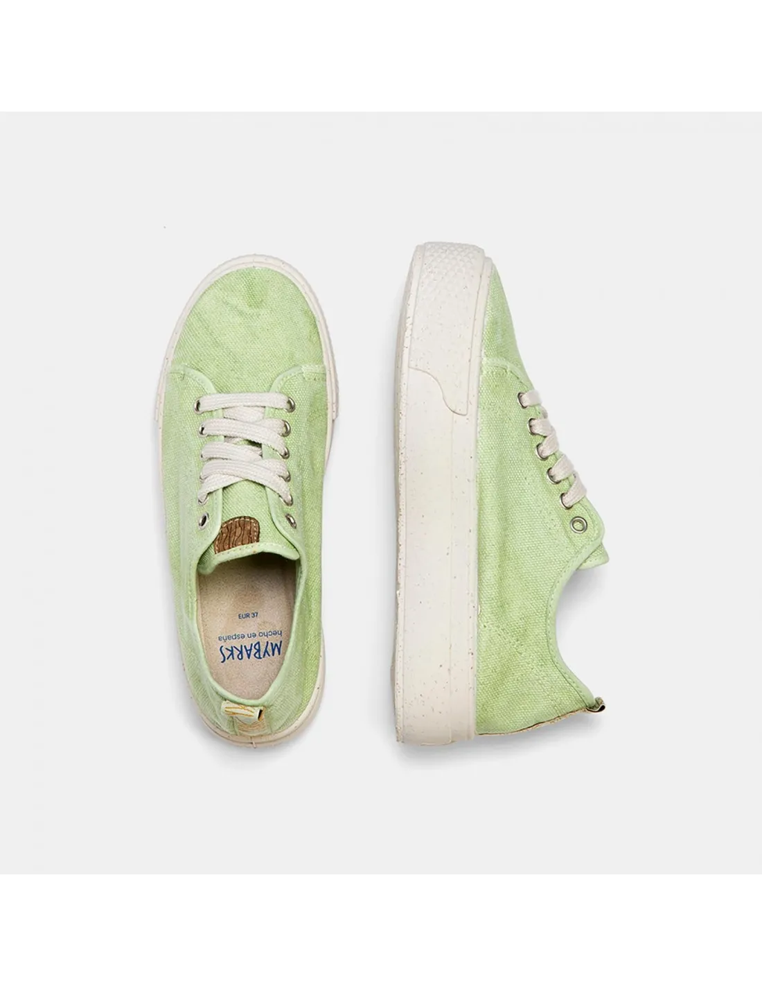 MYBARKS zapatillas mujer en algodón Nápoles