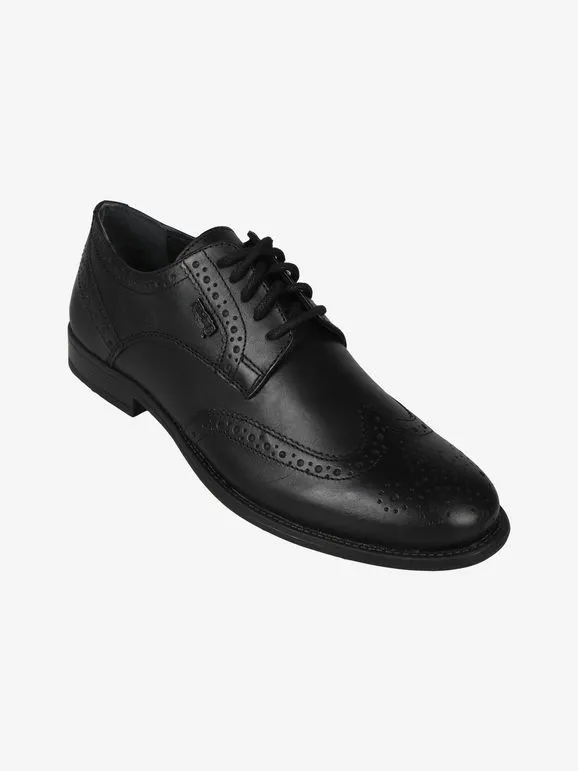 Nazareno Gabrielli Zapatillas de hombre de piel con cordones