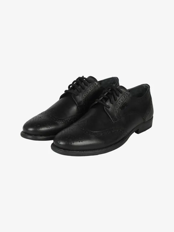 Nazareno Gabrielli Zapatillas de hombre de piel con cordones