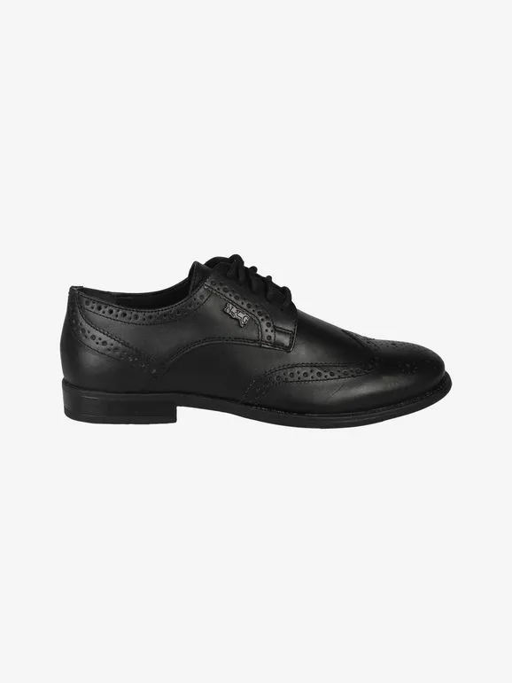 Nazareno Gabrielli Zapatillas de hombre de piel con cordones