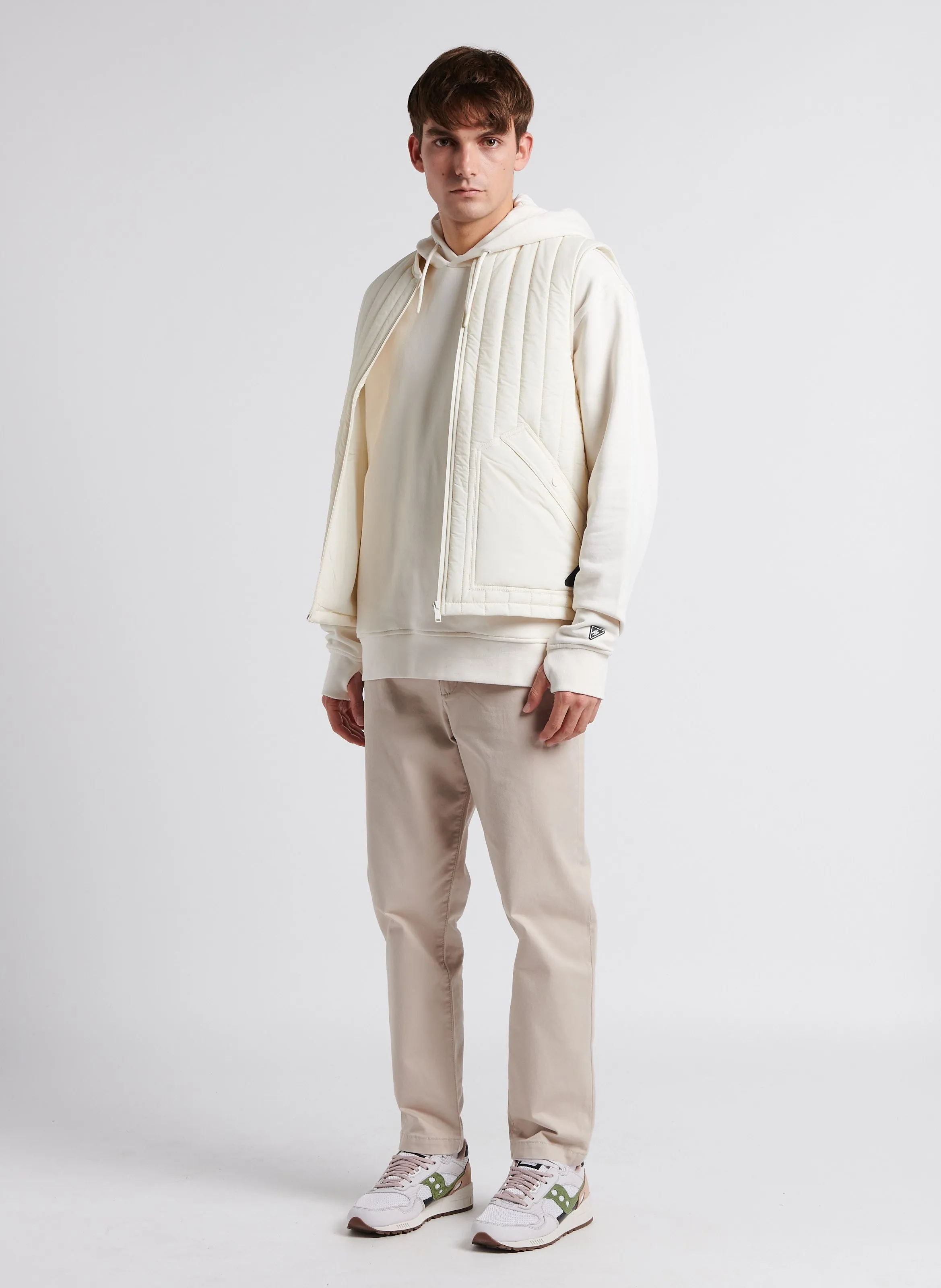 NEW MAN RUSH  PANTALóN CHINO RECTO DE MEZCLA DE ALGODóN EN BEIGE