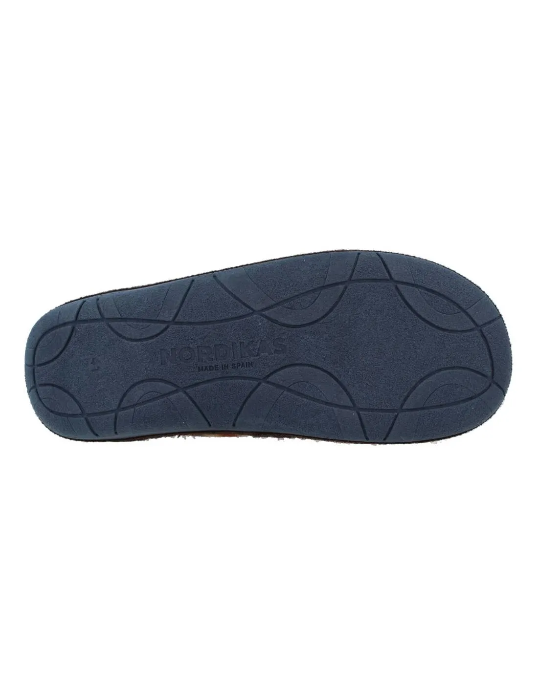NORDIKAS  ZAPATILLAS DE CASA HOMBRE ESCOCéS MARRóN