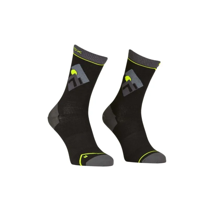 Ortovox Calcetines Alpine Light Comp MID M (negro cuervo)